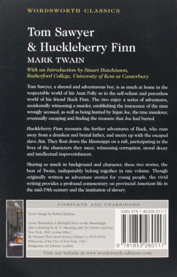 Tom Sawyer & Huckleberry Finn by Mark Twain
