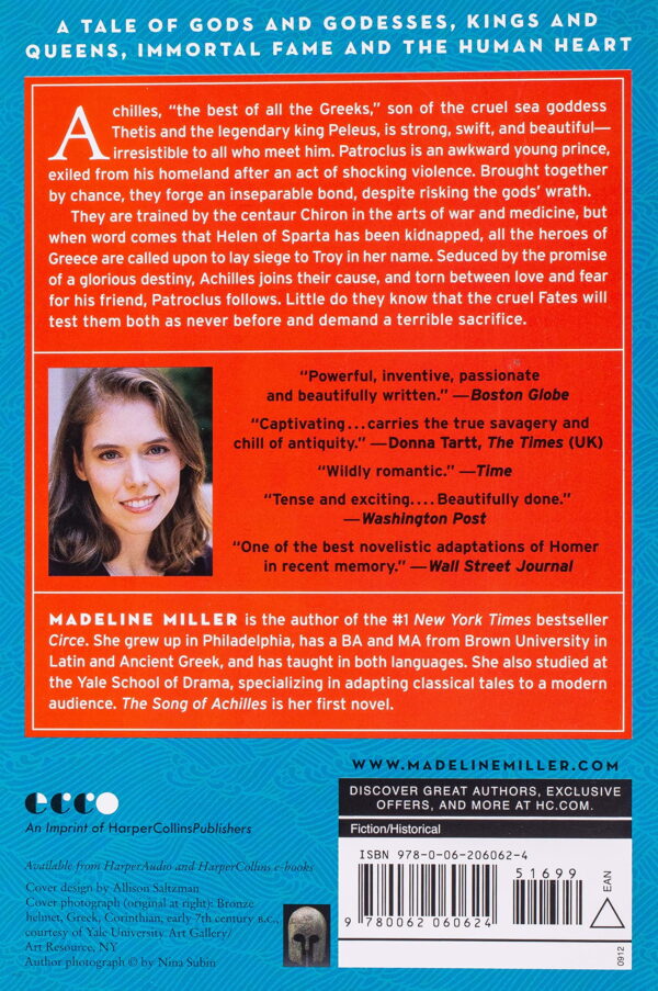 The Song of Achilles by Madeline Miller
