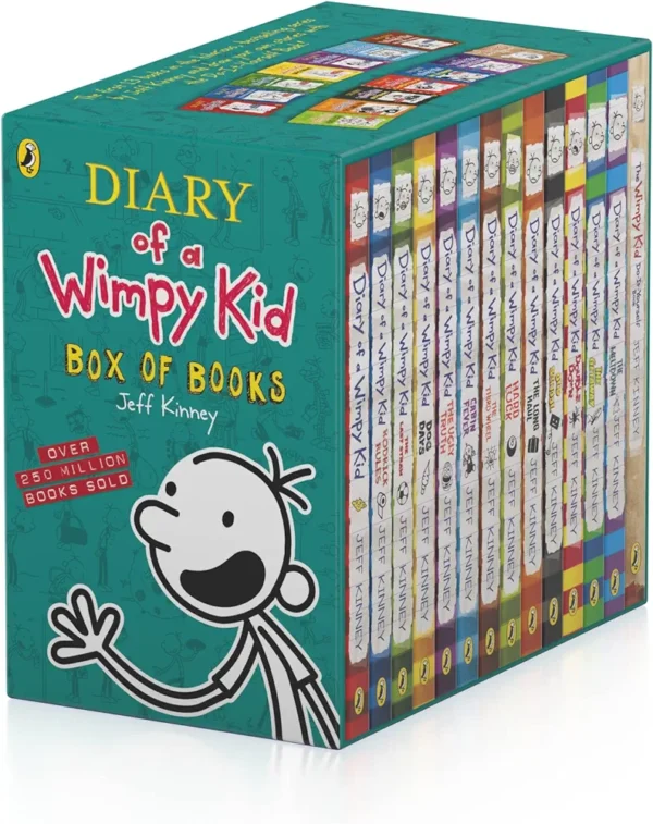 Diary of A Wimpy Kid by Jeff Kinney Complete Set