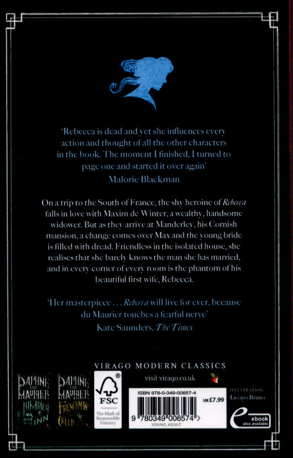 Rebecca by Daphne Du Maurier